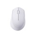 Mouse ergonómico blanco