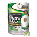 Papel Toalla Cocina Clara Max Rollo X 120 Toallas X6