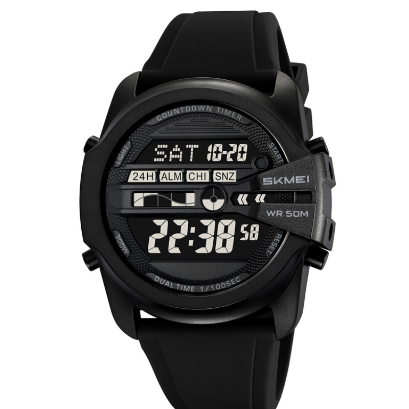 Reloj Skmei 2442BK digital unisex en resina negra Reloj Skmei 2442bk Digital Unisex En Resina Negra