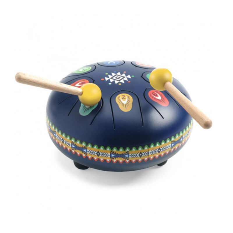 Tambor de acero Animambo para niños Djeco Tambor de acero Animambo para niños Djeco