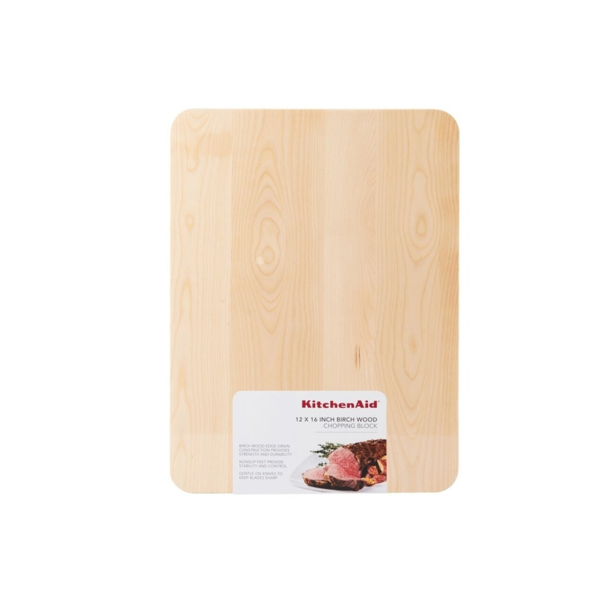 KitchenAid Tabla De Cortar Clásica 20x25cm | Polipropileno Antideslizante | Reversible Y Apta Lavavajillas | Sin BPA | Garantía De Por Vida