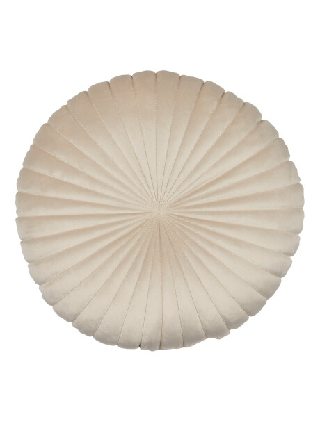 Almohadón KUGLEASK Ø40 terciopelo beige Almohadón KUGLEASK Ø40 terciopelo beige