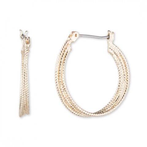 Pe Md Hoop - Gld Gold