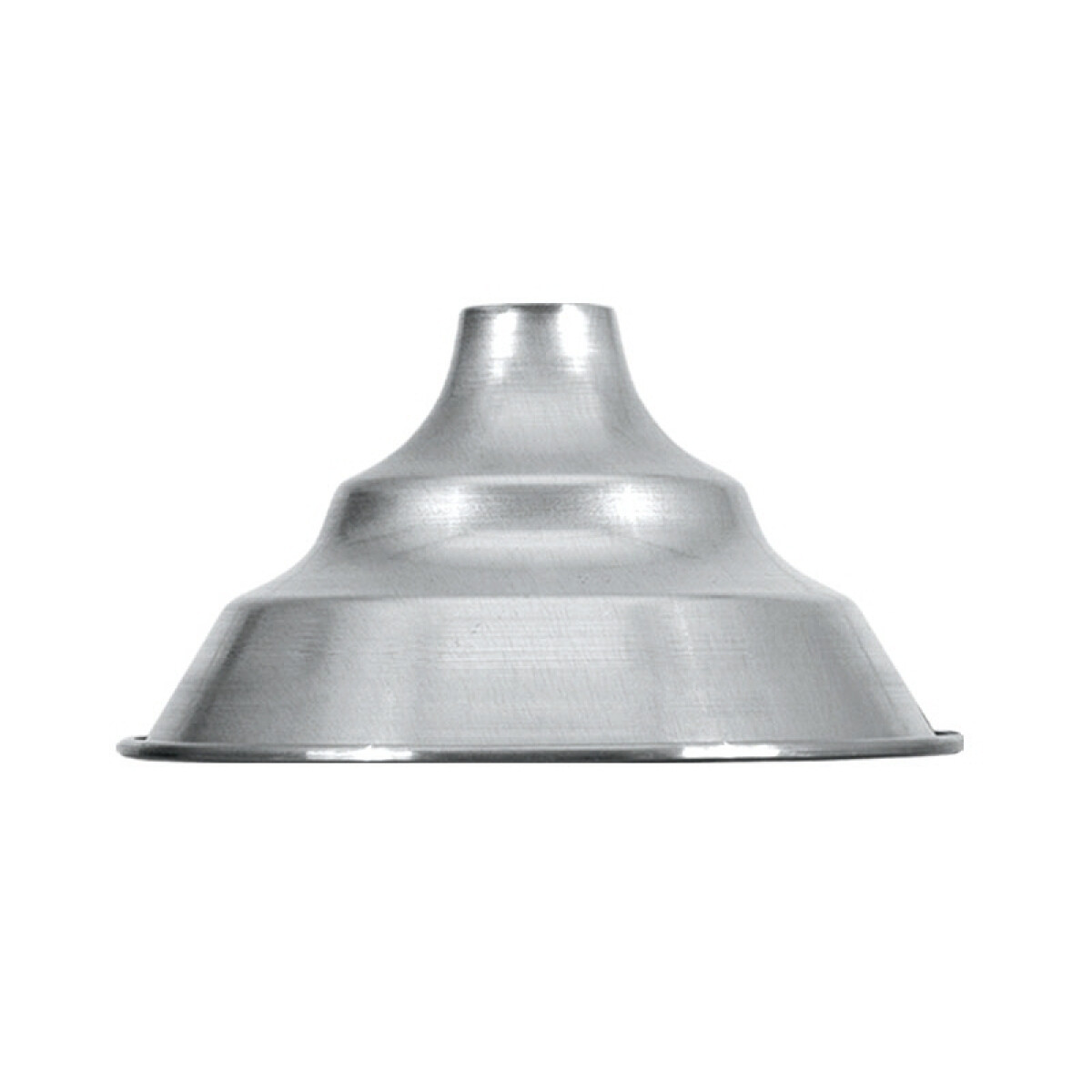 Colgante vacío campana escalonada aluminio Ø30cm - JU0310 