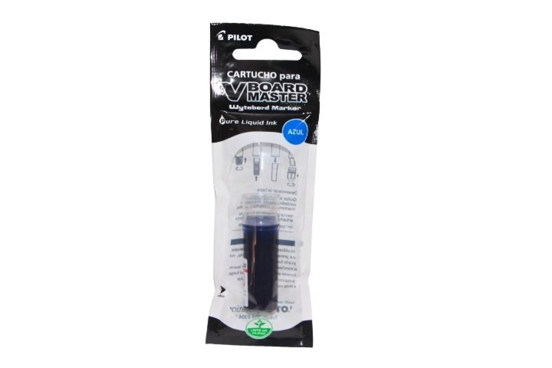 REPUESTO TINTA PILOT PIZARRA COLOR AZUL 