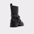 VORTEXIA BLACK SMOOTH LEATHER BLACK