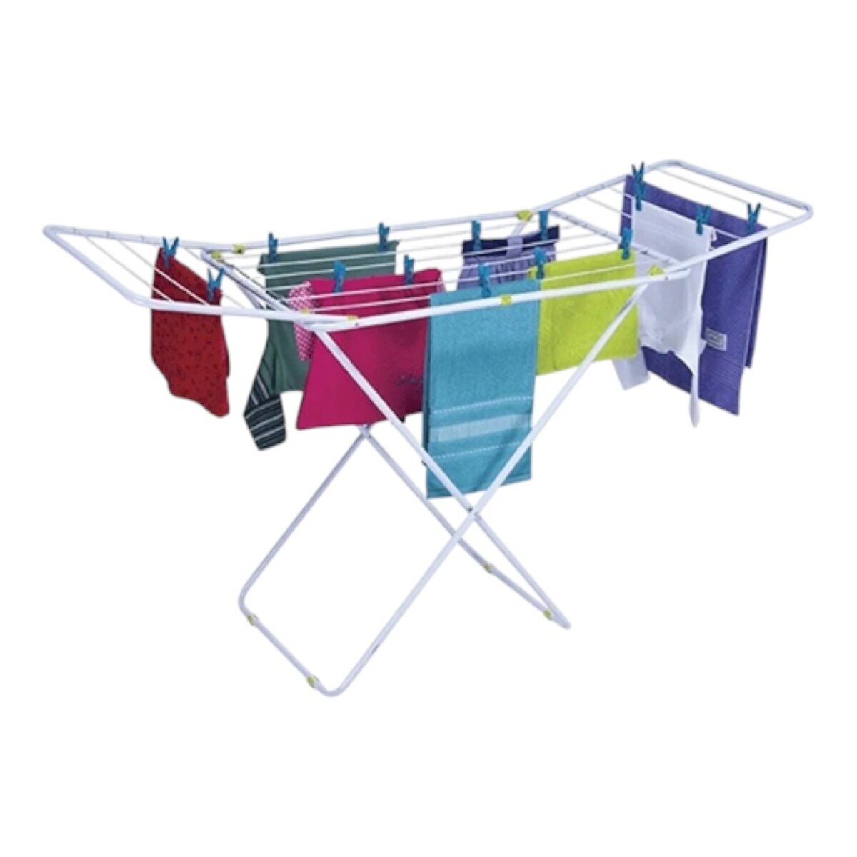 Tendedero de Ropa con Alas Metálico 