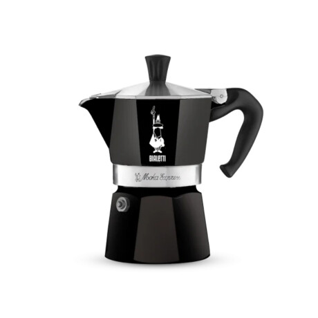 Cafetera Moka Express Negra 130ml 3 Tazas Bialetti Cafetera Moka Express Negra 130ml 3 Tazas Bialetti