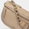 Riñonera Male Nylon Negro Taupe