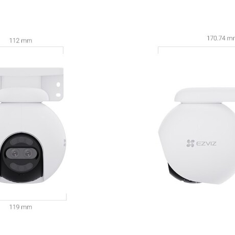 Cámara Ezviz H80x Dual 4K 8MP Wi-Fi Motorizada Cámara Ezviz H80x Dual 4K 8MP Wi-Fi Motorizada