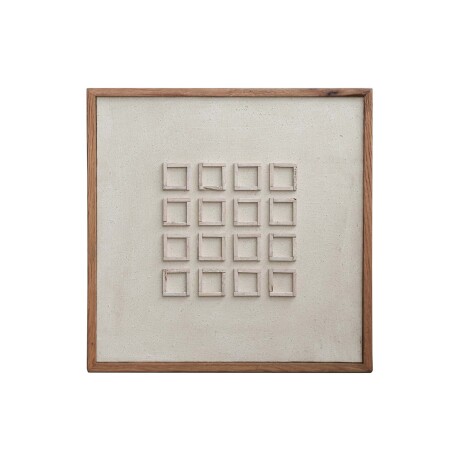CUADRO MADERA NATURAL-BEIGE FE8515