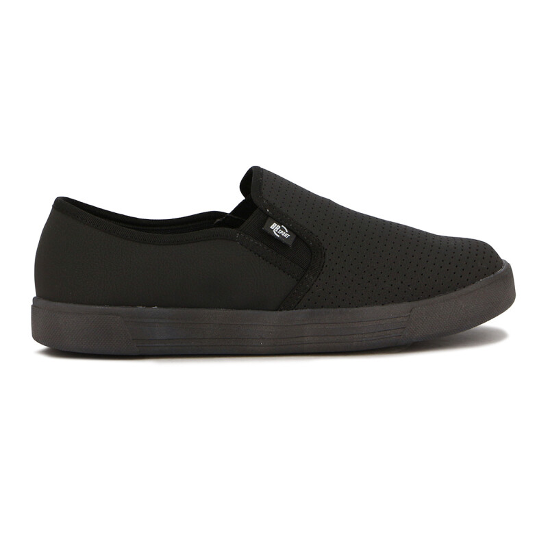 Zapatilla Elastizada Casual Hombre Br Sport Negro