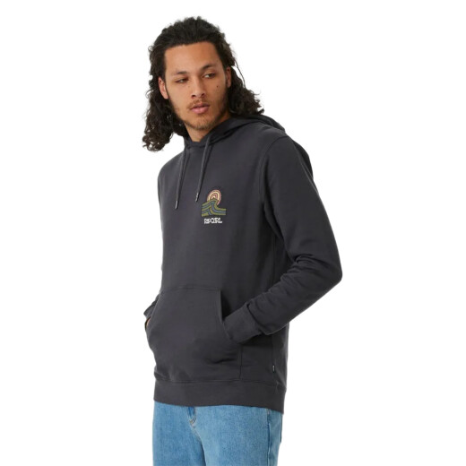 Canguro Rip Curl Swc Hays And Razed Hood - Negro Canguro Rip Curl Swc Hays And Razed Hood - Negro