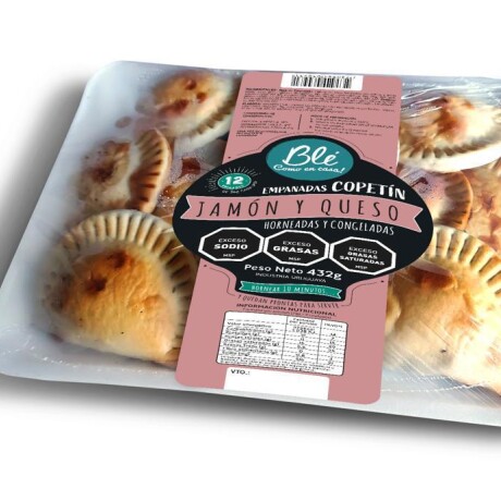 EMPANADAS COPETIN JAMÓN Y QUESO X12 +SOLO PDE O WEB+ EMPANADAS COPETIN JAMÓN Y QUESO X12 +SOLO PDE O WEB+