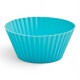 12 piezas molde individual muffin 7,5 x 5,5 cm Silicona Sin Color