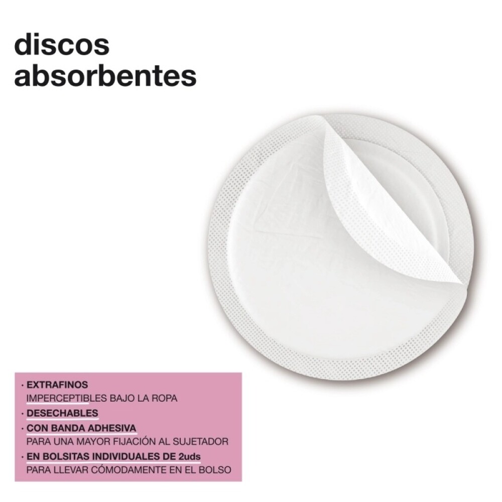 Discos absorbentes mega pack x60 unidades SUAVINEX Discos absorbentes mega pack x60 unidades SUAVINEX