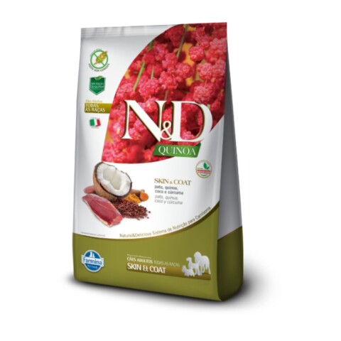 N&D Quinoa Can Skin & Coat Pato 10,1 kg N&D Quinoa Can Skin & Coat Pato 10,1 kg