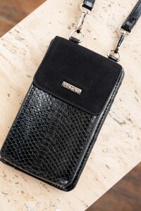 Porta Celular Combinado Negro