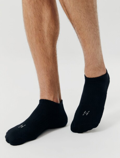 KIT CON 3 PARES DE MEDIAS ELASTIZADAS NEGRO