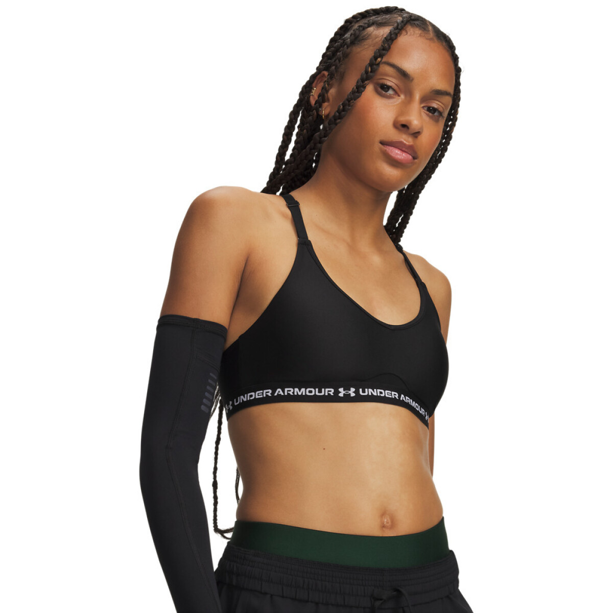 Crossback Low Strappy-GRY - BLK-008 