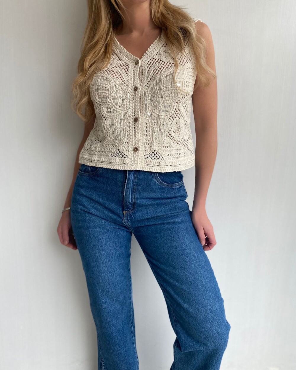 Chaleco Brighton Beige