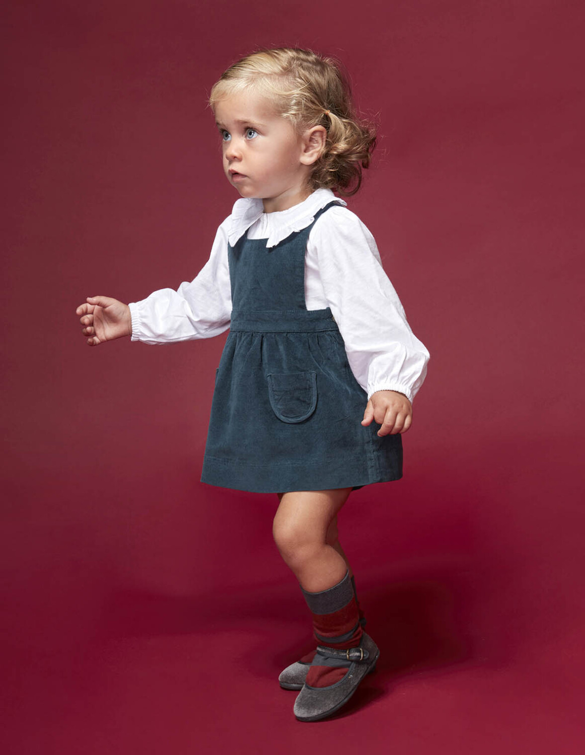 Pijamas Bebe Pijama De Bebé GOCCO - Blanco Con Cuello Bordado Gocco Body