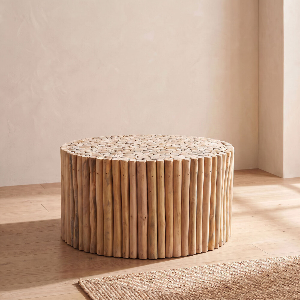 MESA RATONA MADERA-DE-TECA NATURAL-BEIGE TOLINO NATURAL
