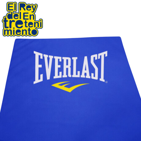 Colchoneta Everlast 100x60x3cm Profesional Con Cierre Azul