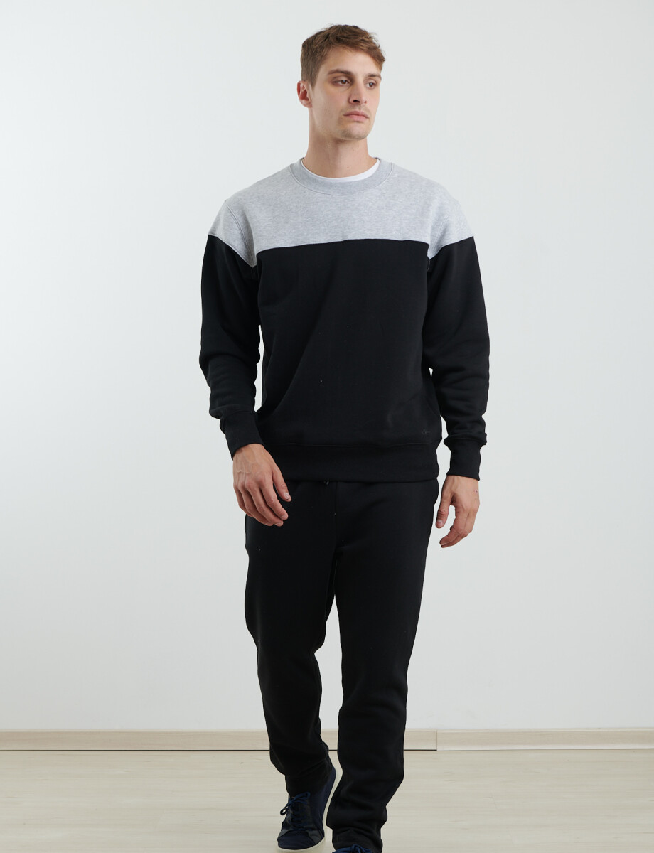 470916 SWEATER HARRY Gris/negro