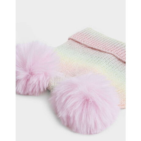 Gorro Tejido Arcoíris Combinacion Arcoiris