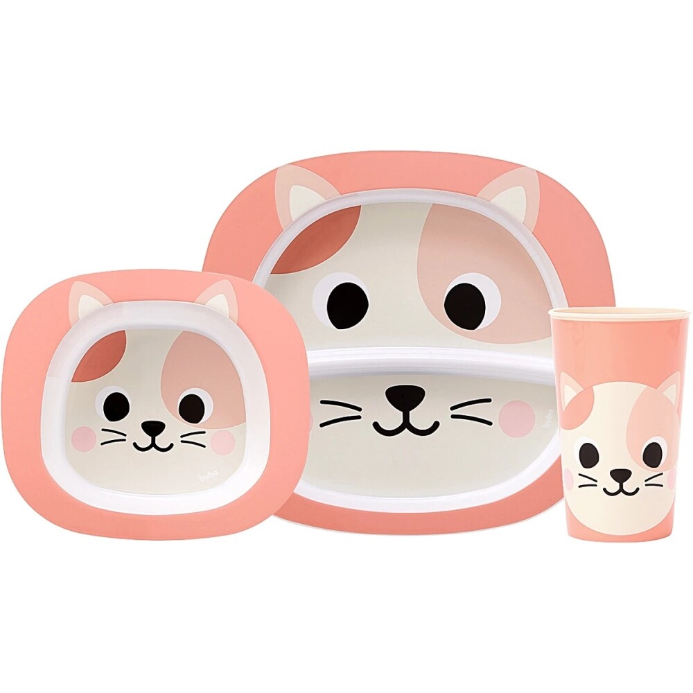 Mi primer vajilla BUBA - personajes gatito