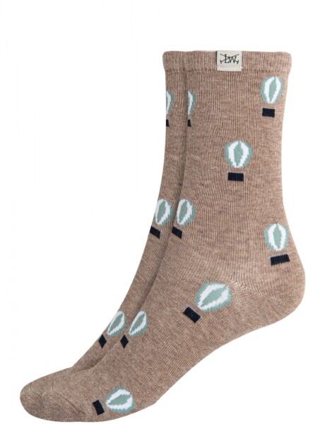 MEDIA GLOBO AEROSTATICO Tostado