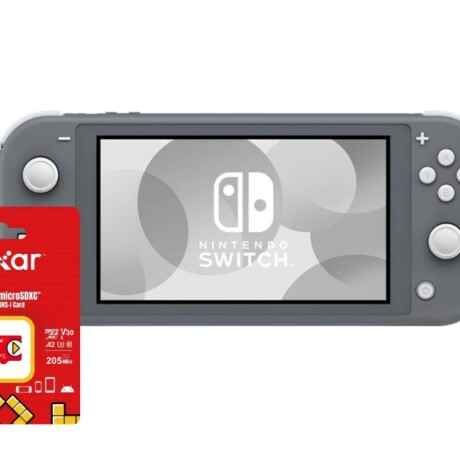 Consola Nintendo Switch Lite Gris + Micro Sd 512 GB 001