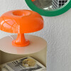 Lampara de mesa retro Mushroom naranja