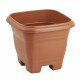 Maceta cuadrada 29,6 lts TERRACOTA
