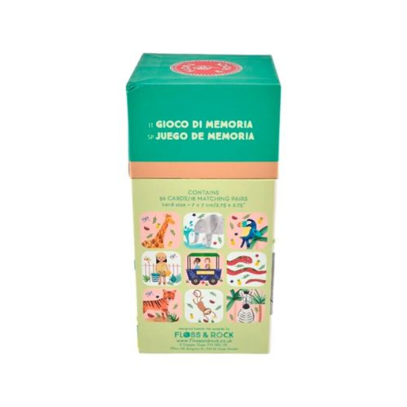 Juego de memoria La Jungla Floss & Rock Juego De Memoria La Jungla Floss & Rock