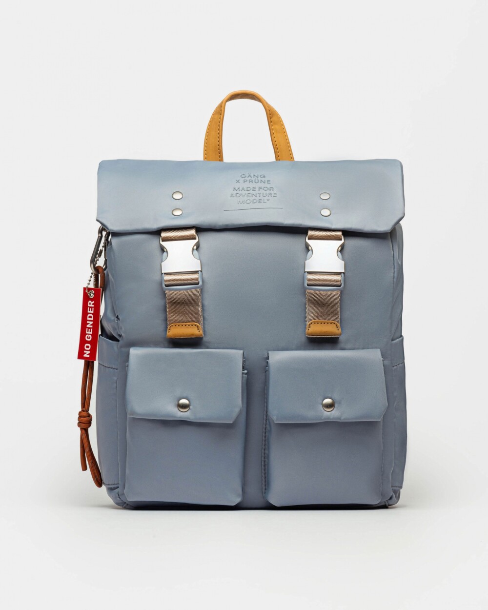 Mochila J Gang En Nylon Celeste