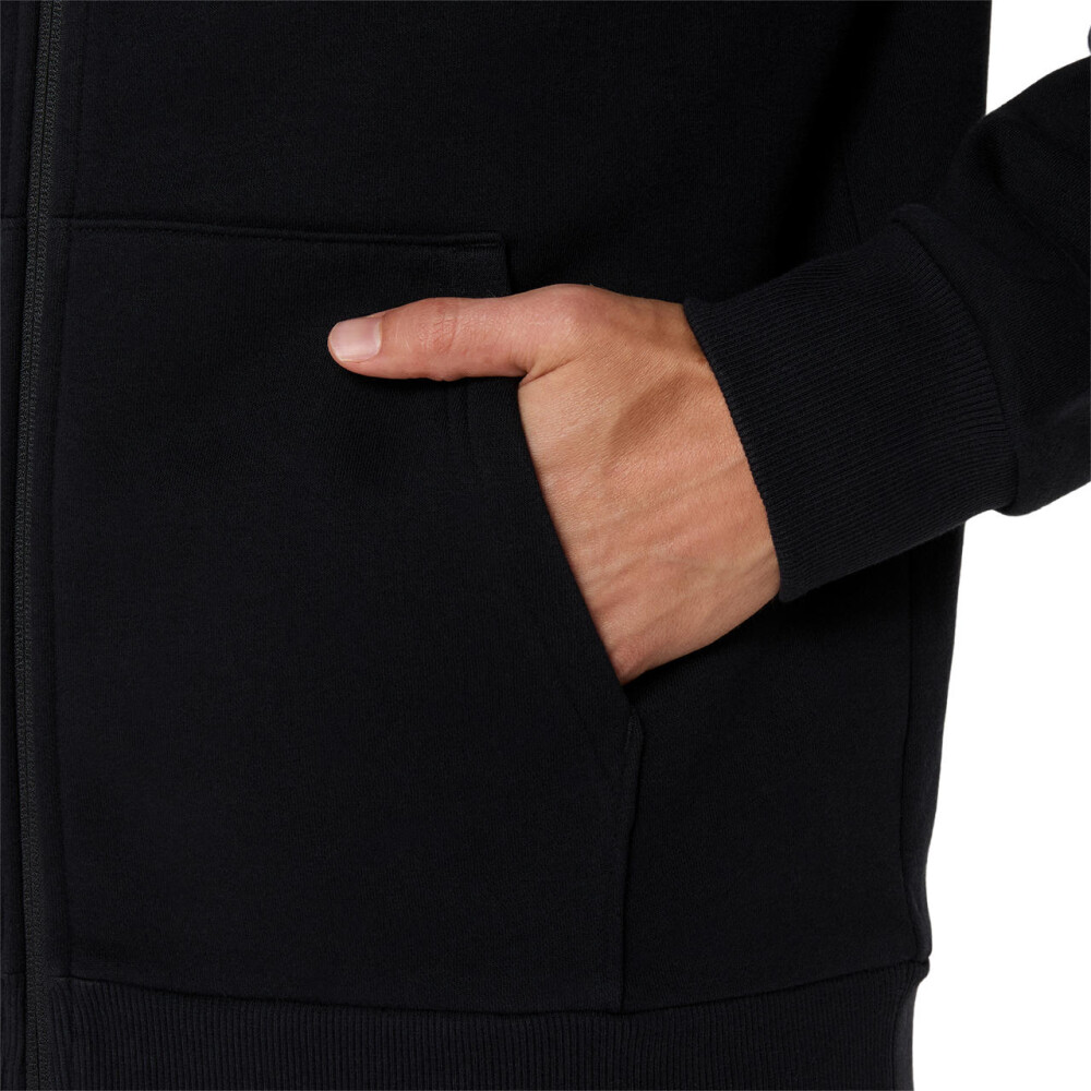 Hoodies Training Asics Logo Fleece Full Zip Hoodie Hombre Performance Black
