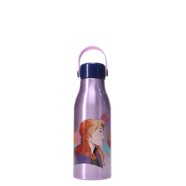 Botella Infantil Disney Frozen Aluminio 760 ml Lila