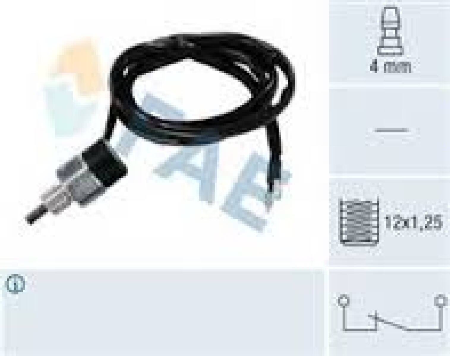 BULBO INTERRUPTOR MITSUBISHI M.ATRAS L200 L300 MONTERO =SW.074 FAE 
