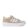 Championes de Mujer Adidas Break Start Bold W Beige - Dorado