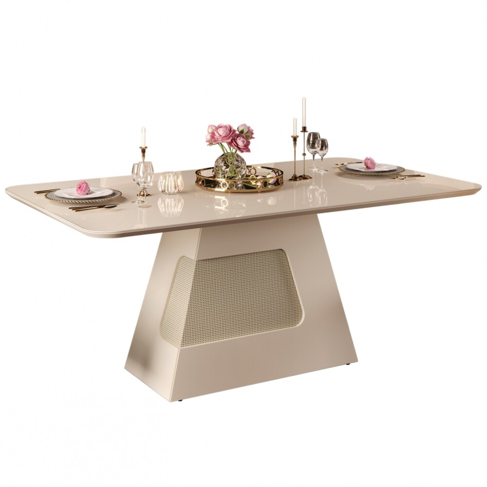 Mesa de Comedor Dala Blanco/Blanco