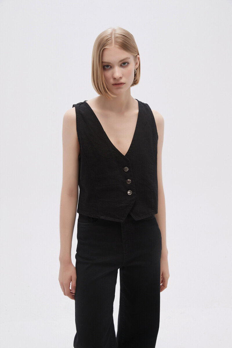 Chaleco Arasi - Negro 