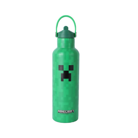 Botella Minecraft 750ml creeper