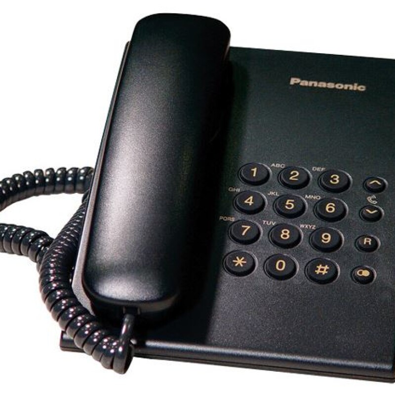 TELEFONO LINEA PANASONIC KX-TS 500 LX1- DE MESA Sin color