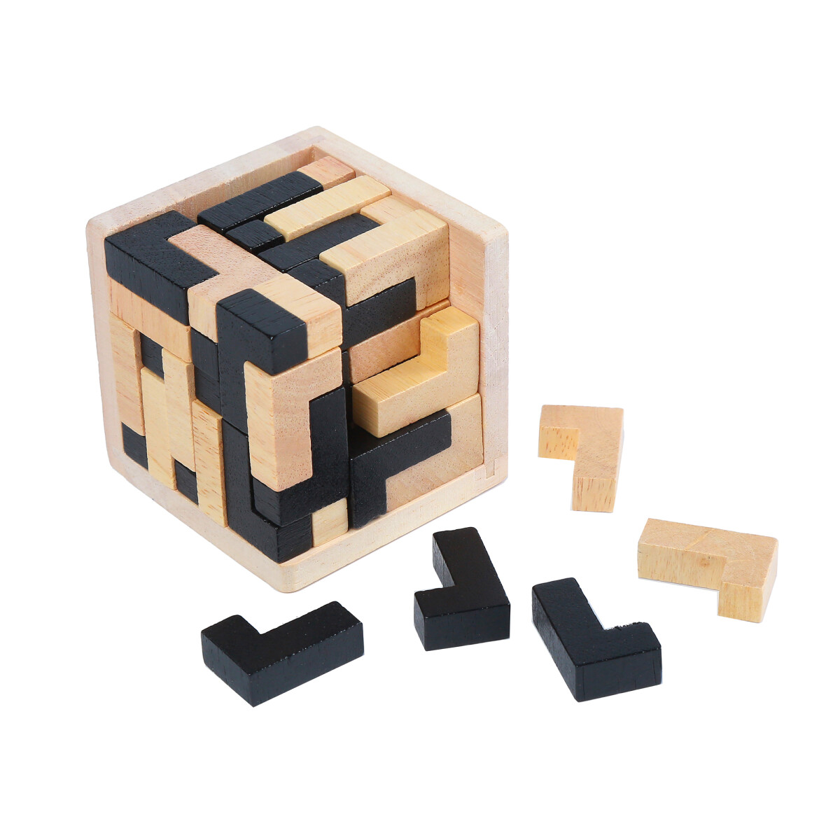 Juego de mesa encastre 7*7*7cm - Sin Color 