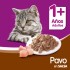 WHISKAS EN SALSA DE PAVO ALIMENTO HUMEDO 85 GR
