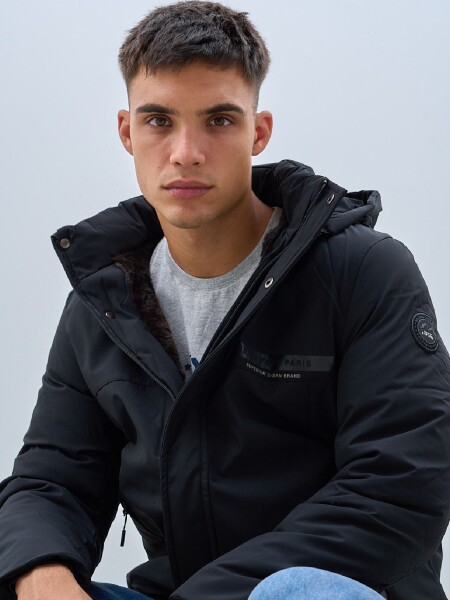 CAMPERA OXX 1702 TAPA CIERRE NEGRO