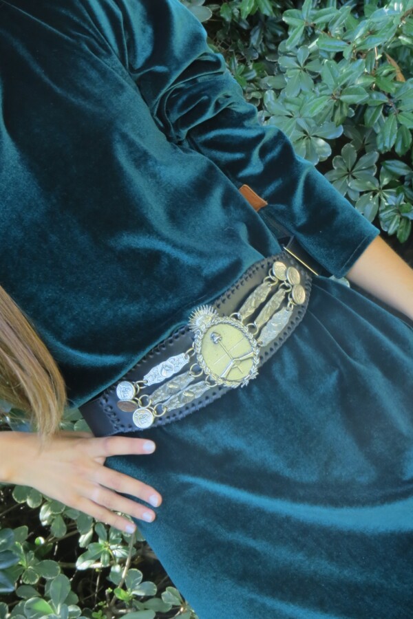 Rastra Belt Argentina Negro