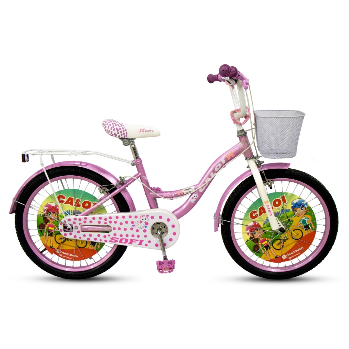 Bicicleta Caloi Sofi 20" - Rosado 